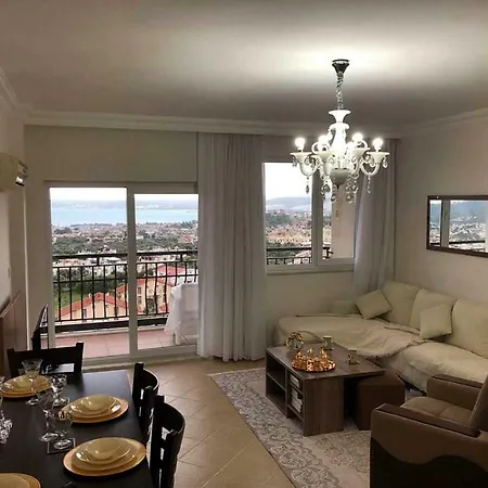 Didim Beach Penthouse Panoramic Ocean View Appartamento Akbük